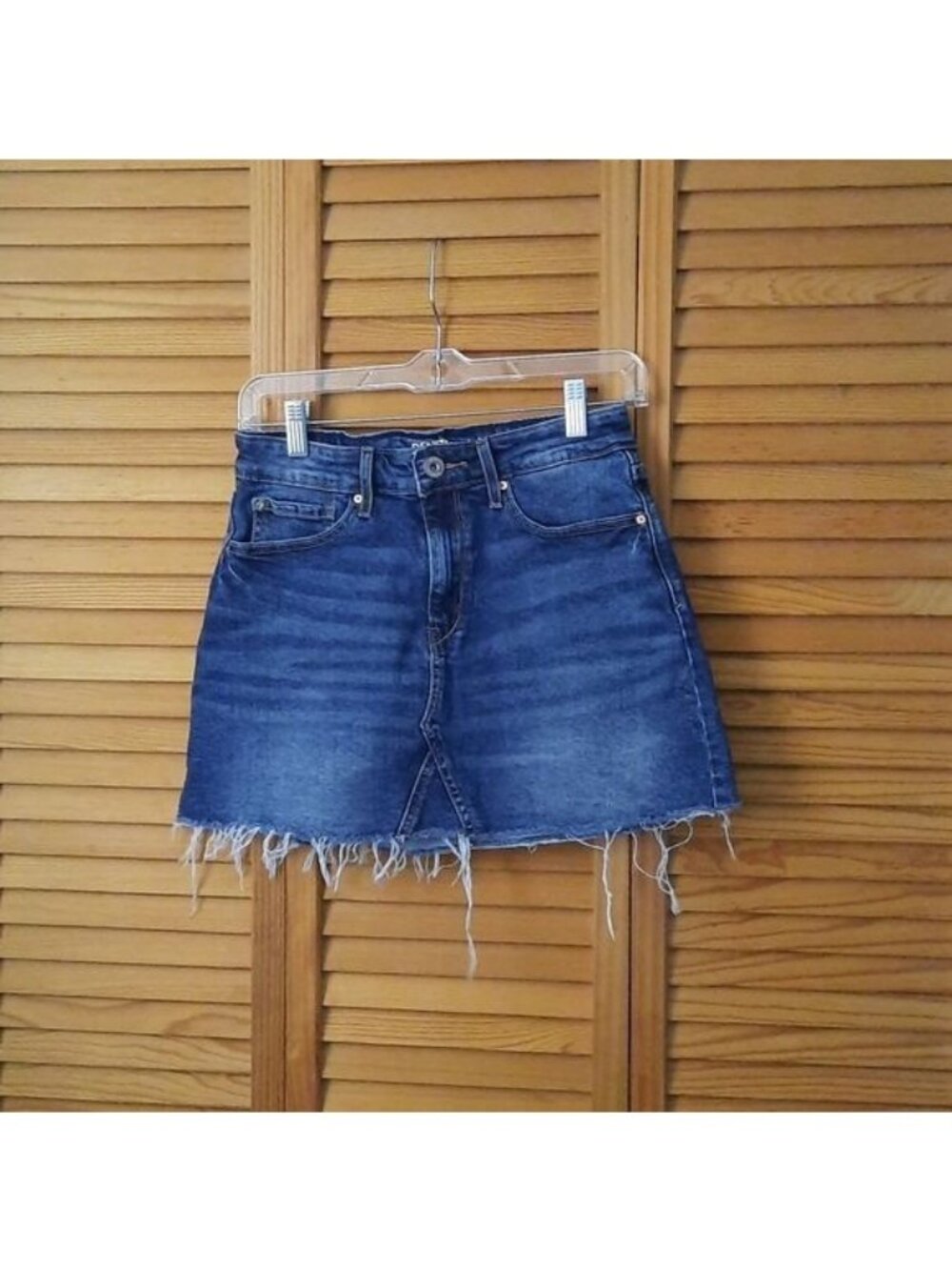 Denizen from Levi's High Rise Denim Jean Skirt Size 7 W28